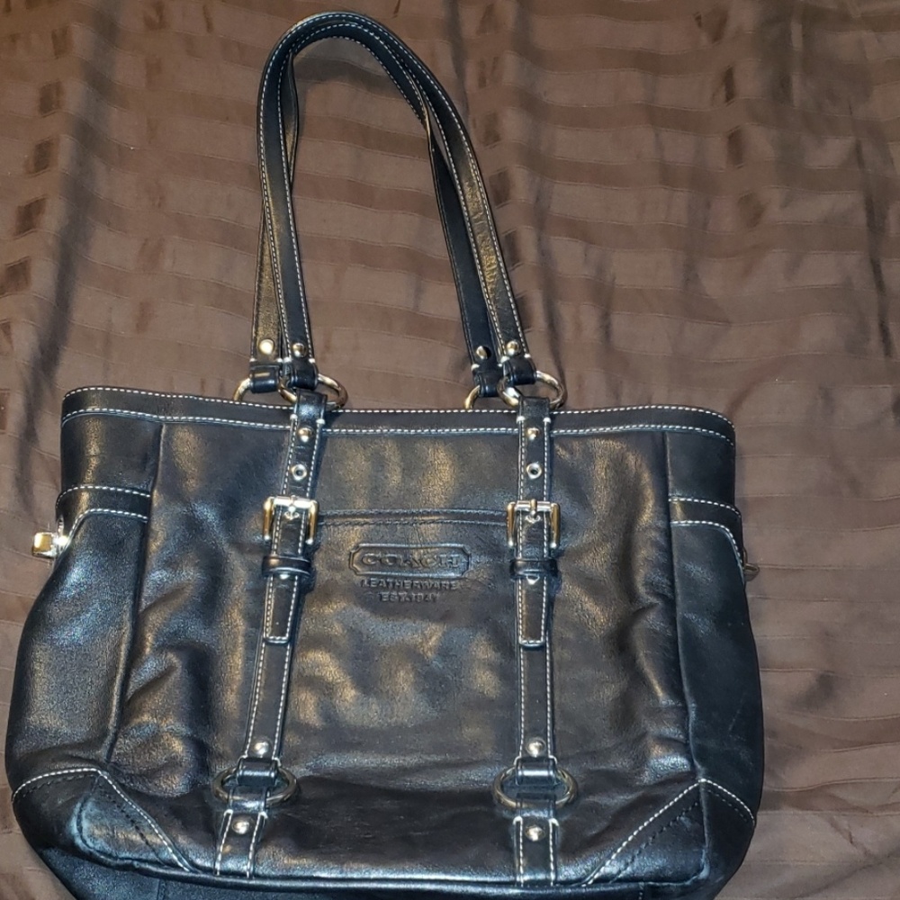 Coach leather  bag